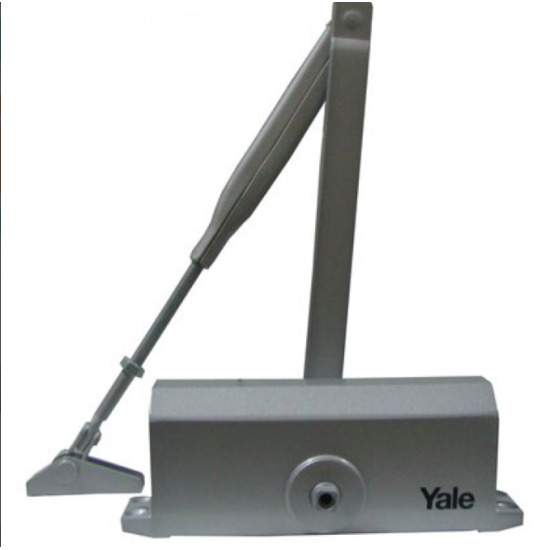 Yale 104 Kapı Hidroliği NO:4 (80KG) Gümüş Kapı İticisi - Kapı Hidroliği - Kapı İticisi
