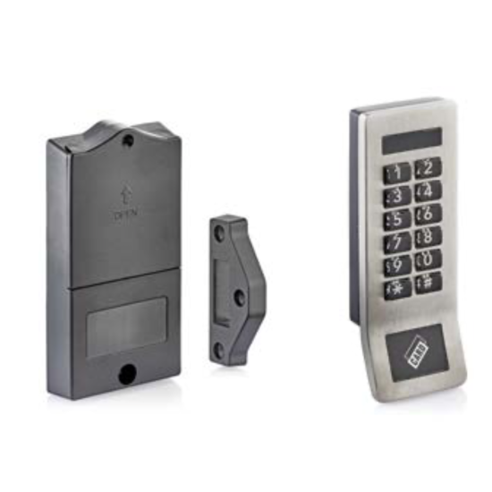 Digital Dolap Kilit Seti -Şifreli 01.300.880 - Elektronik Kilitler Okuyucular