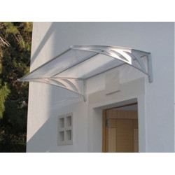 Transpaforza TF STD 1.12 Kapı Üstü Sundurma 240 X 100 Beyaz 3 mm Solid levha