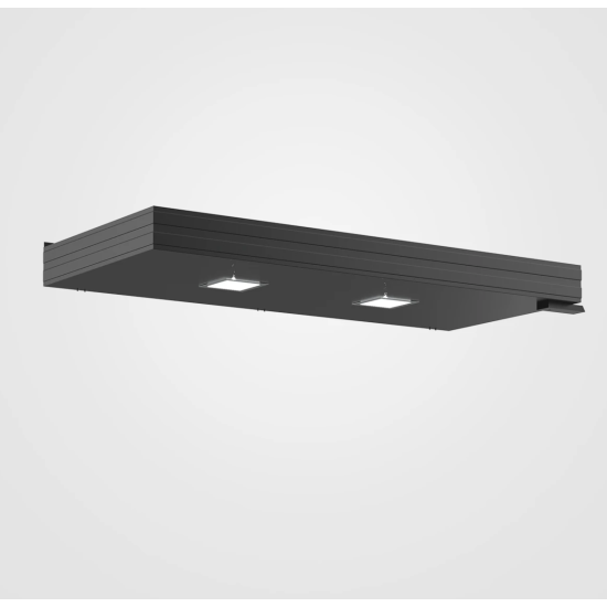 Alüminyum Işıklı Sundurma Korrain Elite Solo Left 200 cm x 90 cm Spotlu - Alüminyum Işıklı Sundurma