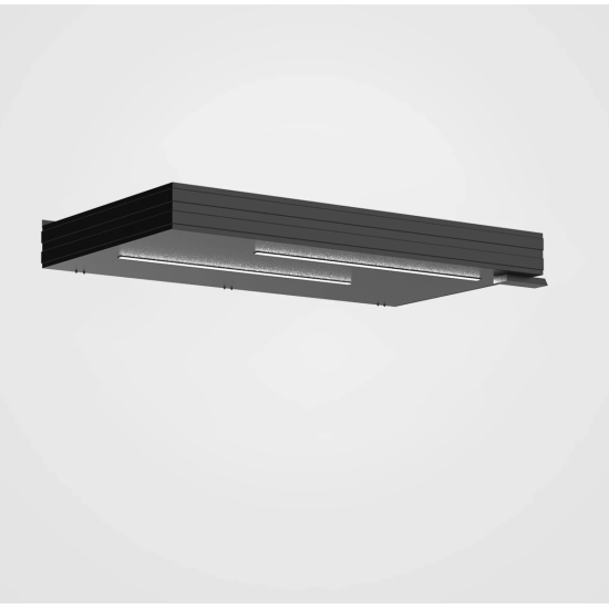 Alüminyum Işıklı Sundurma Korrain Lux Solo Left 160 cm x 90 cm Ledli - Alüminyum Işıklı Sundurma