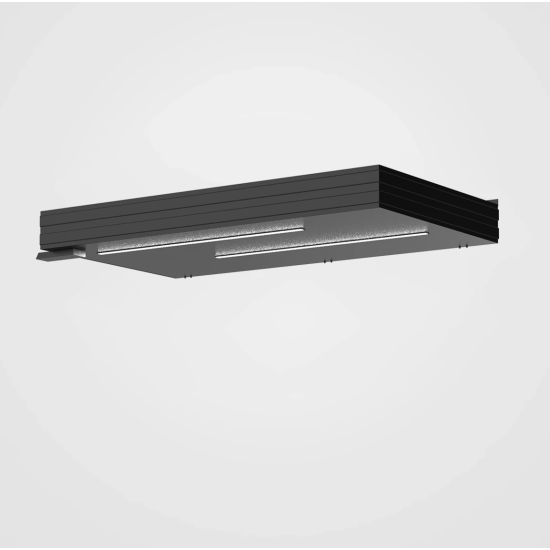 Alüminyum Işıklı Sundurma Korrain Lux Solo Left 160 cm x 90 cm Ledli - Alüminyum Işıklı Sundurma
