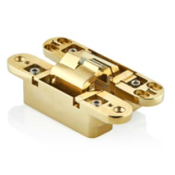 Akordiyon Menteşe Ayarlı (Sarı)  135 mm - Merkez Zamak 10.316.135