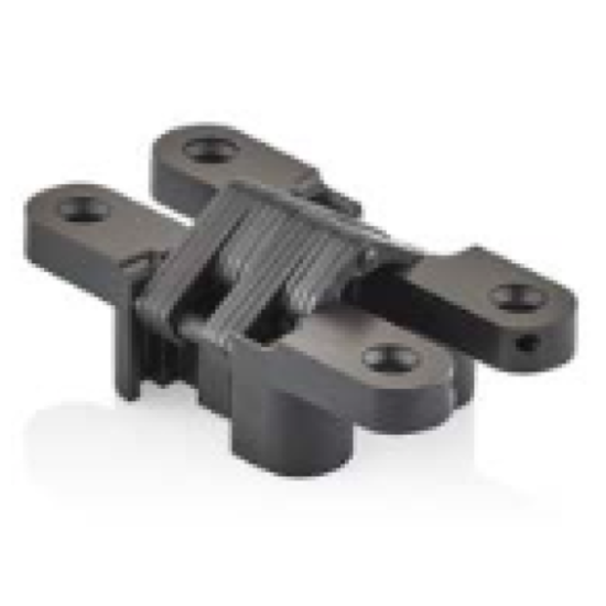 Akordiyon Menteşe (Siyah) 110 mm SAĞ Ayarlı 10.314.110 - Akordiyon Menteşeler