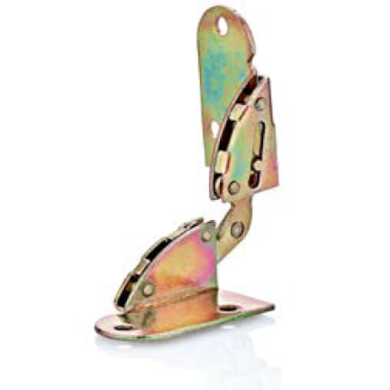 Canex Metal Masa Menteşesi Slot Tipi-22 mm Çelik - Açılı Menteşeler