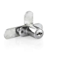 Canex Mandallı Çift Kapak Kilidi  D 16 mm x L 22 - Mobilya Kilitleri