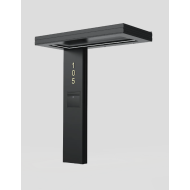 Alüminyum Işıklı Sundurma Vera Viela Mono Left 200 cm x 90 cm Ledli Posta Kutulu