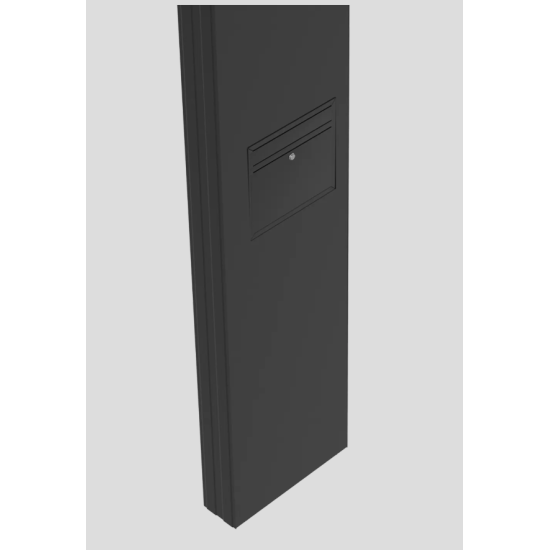 Alüminyum Işıklı Sundurma Vera Viela 200 cm x 90 cm Ledli Posta Kutulu - Alüminyum Işıklı Sundurma