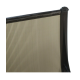 Kapı Üstü Pratik Sundurma 360 X 80 cm Siyah - Bronz - Kapı Üstü Pratik Sundurma