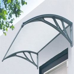Kapı Üstü Pratik Sundurma 120 X 80 cm Gri