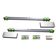 HT-8450-SOFT  Yavaş Kapatma Cam Kapı Mekanizması