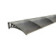 Pratik Sundurma Kapı Pencere Üstü 100x480 cm Antrasit Bronz 6 mm Levhalı - KAPI ÜSTÜ SUNDURMA