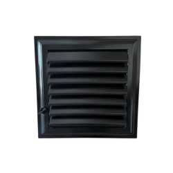50x50 Siyah Plastik Banyo Menfezi – Havalandırma Menfezi