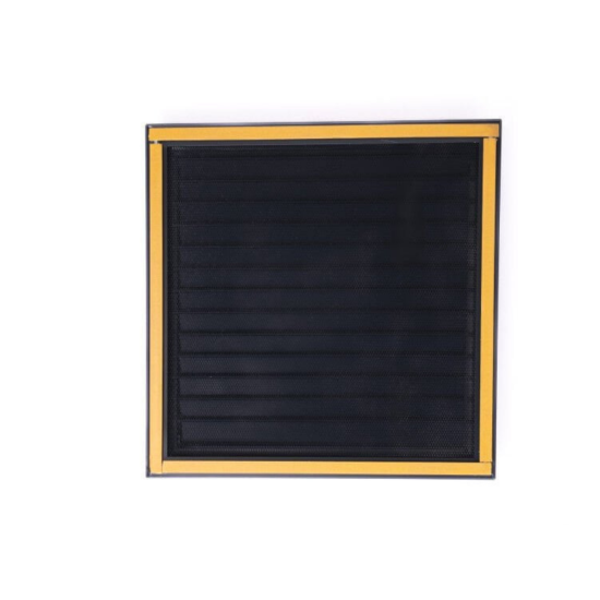 Antrasit Gri  Alüminyum 40x40 cm Menfez Banyo Havalandırma Menfezi