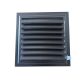 Antrasit Gri Alüminyum 35x35 cm Menfez Banyo Havalandırma Menfezi