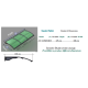 Yağmur Oluklu Sundurma 200x125 cm 3 mm Solid Açık Mavi - Yağmur Oluklu Sundurma