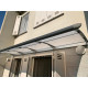 Yağmur Oluklu Sundurma 100x125 cm 3 mm Solid Petrol Mavisi - Yağmur Oluklu Sundurma